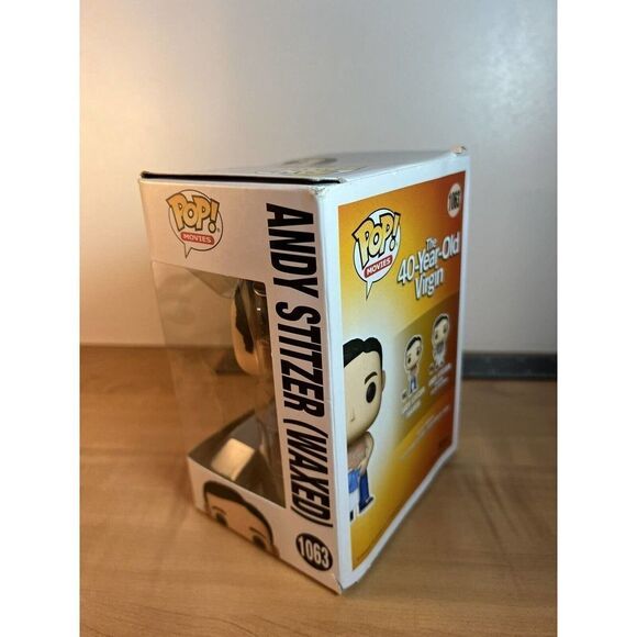 Funko POP! Andy Stitzer (Waxed) #1063 40-Year-Old Virgin Vinyl Figure 2021 - Picture 4 of 8